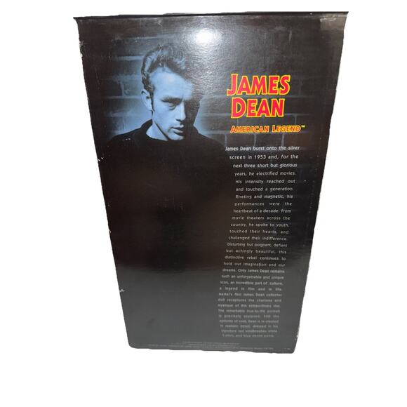 James Dean Collector Edition Mattel American Legend Barbie Ken NIB 27786 NRFB - Picture 12 of 12